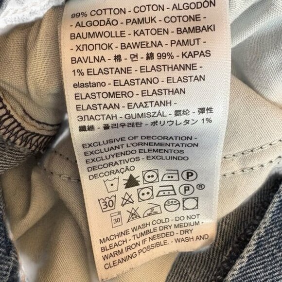 Levi’s 70s High Flare Jeans Sonoma Walks Light Wash Size 28 Premium - Picture 15 of 16